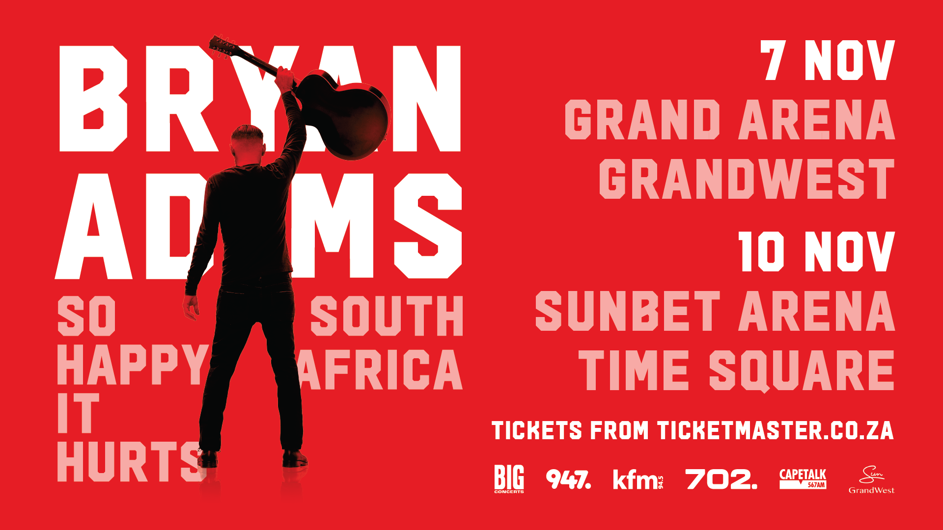 bryan adams tour south africa