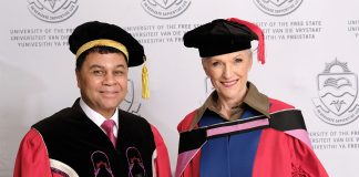 Dr Maye Musk (Elon's mom) says Free State's honorary degree "best thing" that's happened to her