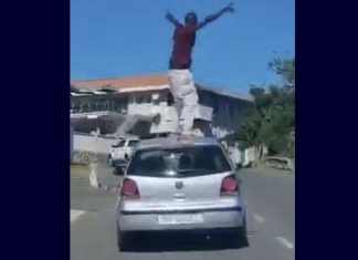 Shocking car surfer video serves to warn South Africans about tragic risk-taking