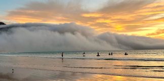Fog rolls into Fish Hoek PHOTOS