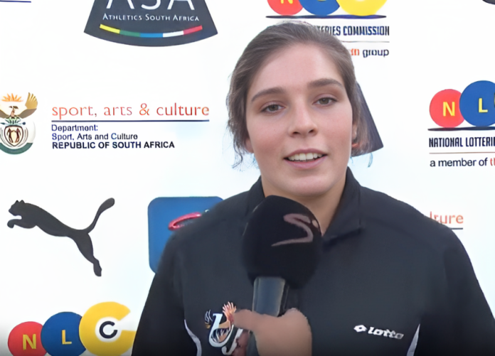 Leandri Geel breaks national hammer throwing record with mammoth