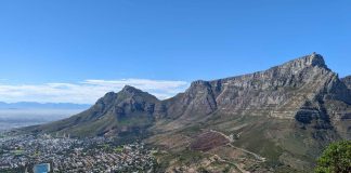 Table Mountain, Cape Town, South Africa. Photo: Nathalie Jardine