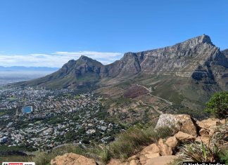 Table Mountain, Cape Town, South Africa. Photo: Nathalie Jardine