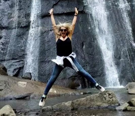 Tammy Southby in Hogsback, South Africa