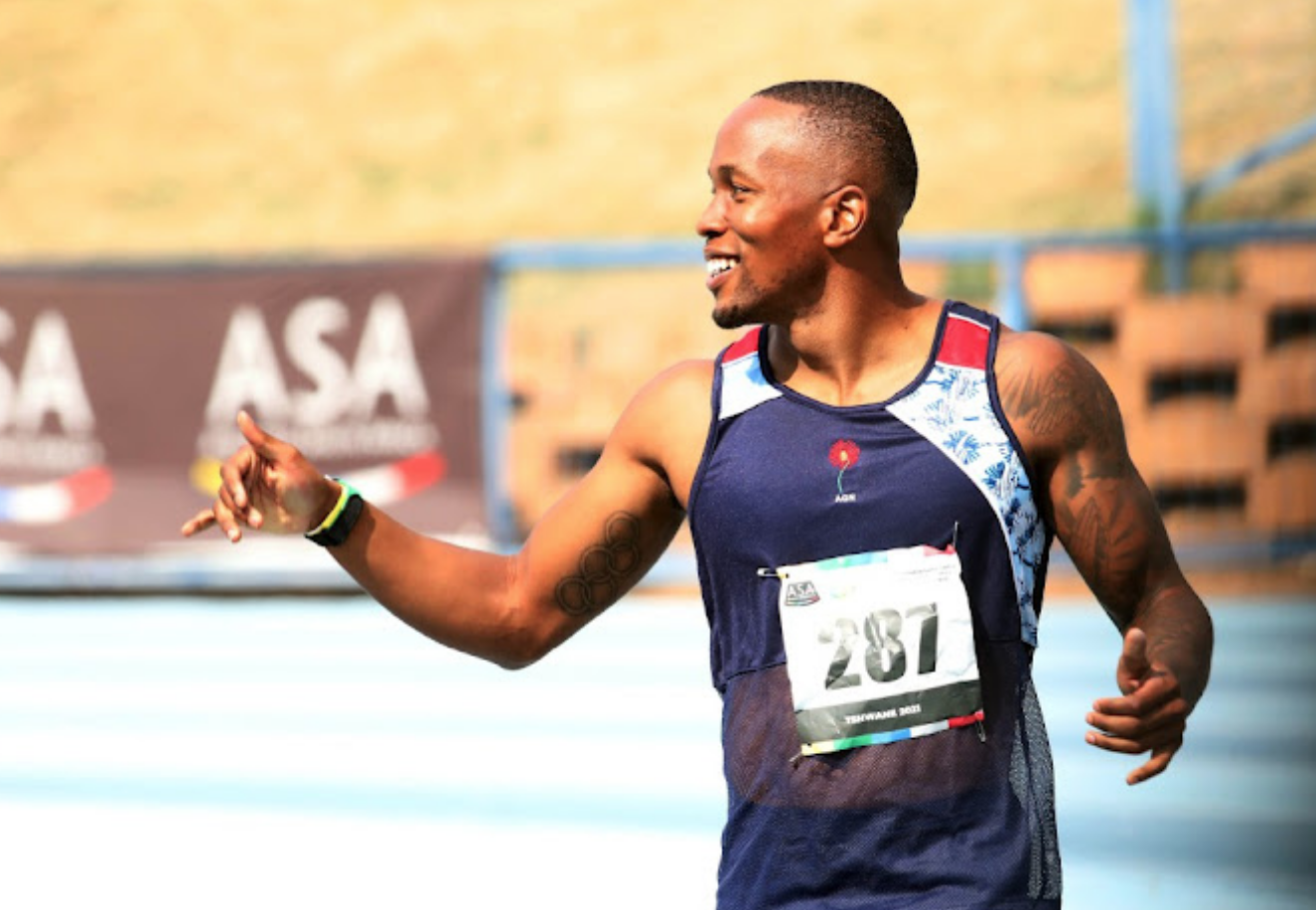 SA's Akani Simbine is one of 4 Africans on Diamond League start list