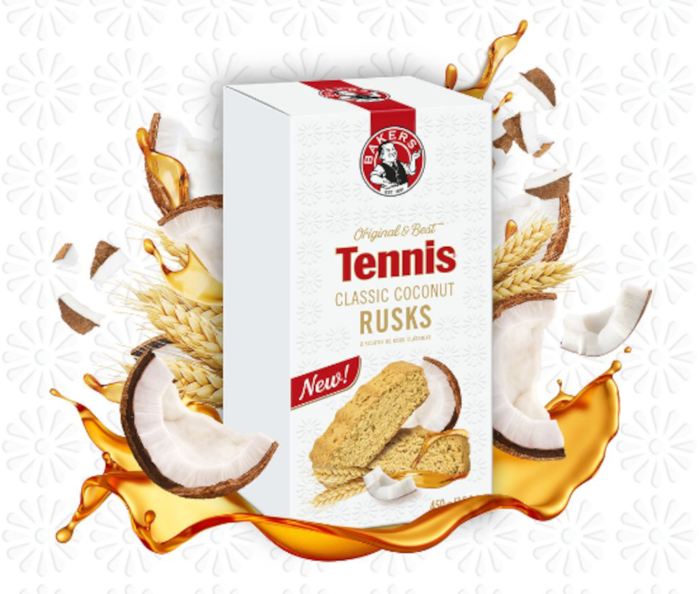Bakers Tennis Biscuits now available in RUSK form