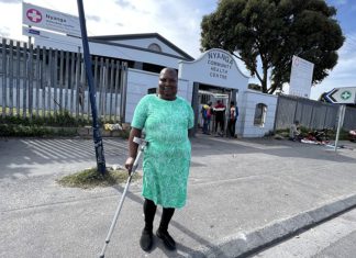 Pensioners have to pay people to queue for them at Nyanga clinic