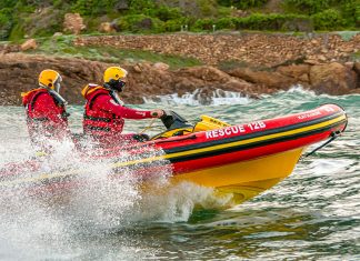 Award-winning NSRI JetRIB rescue craft stolen and destroyed by fire