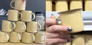 West Pack Cotton On enamel mug