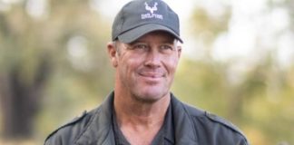Field guide Mark Montgomery, 52, who survived a crocodile attack in the Kruger National Park, South Africa