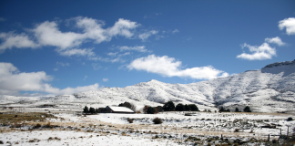 snow expected in SA