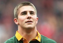 Japie Mulder Springboks Rugby World Cup 1995