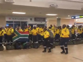 South African firefighters