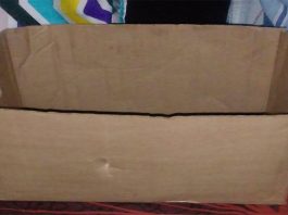 Cardboard box not as good as a kangaroo pouch. Photo by Godfrey Sigwela