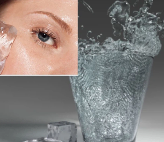 ice for healthy skin