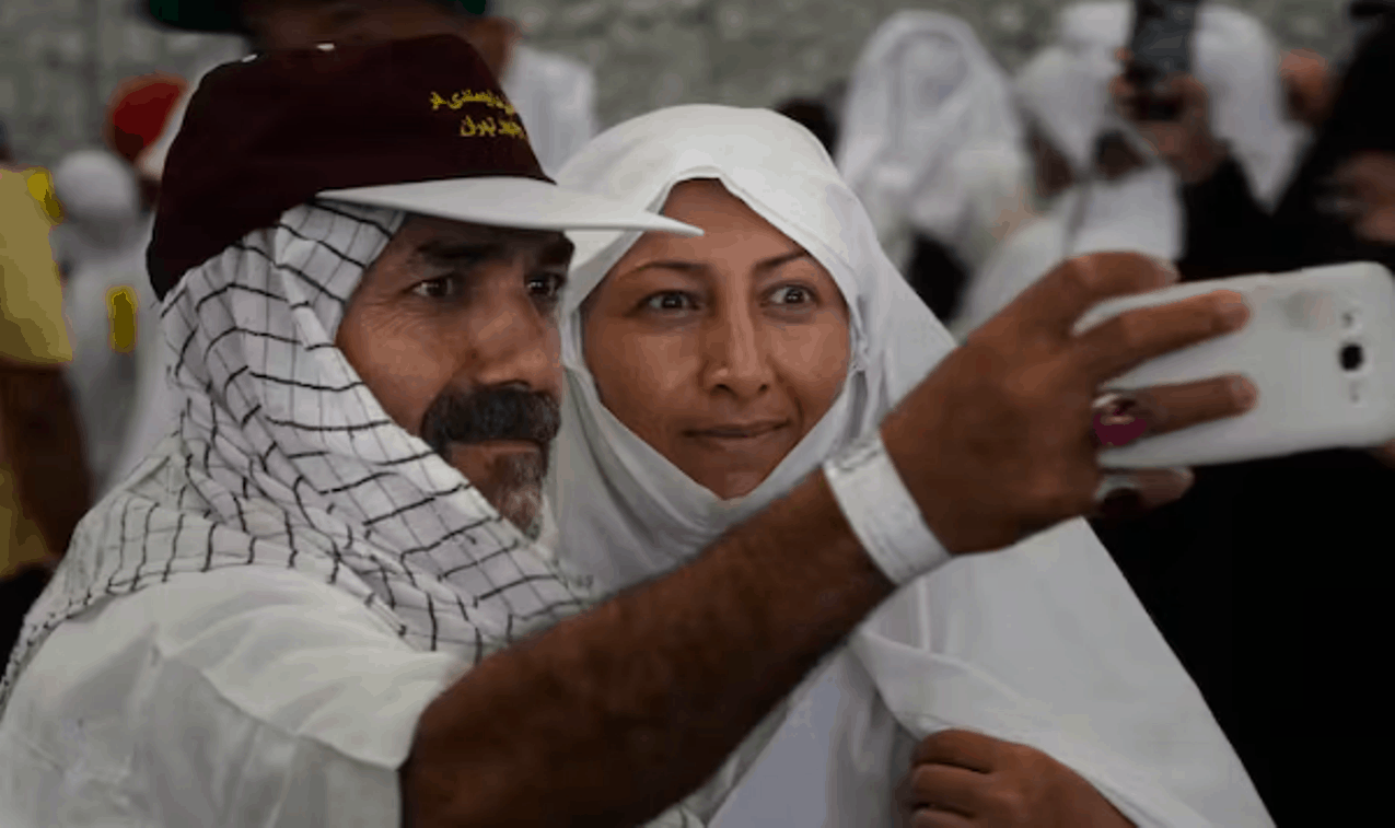 pilgrims on hadj