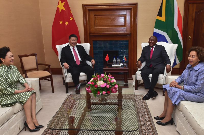 China delegation BRICS