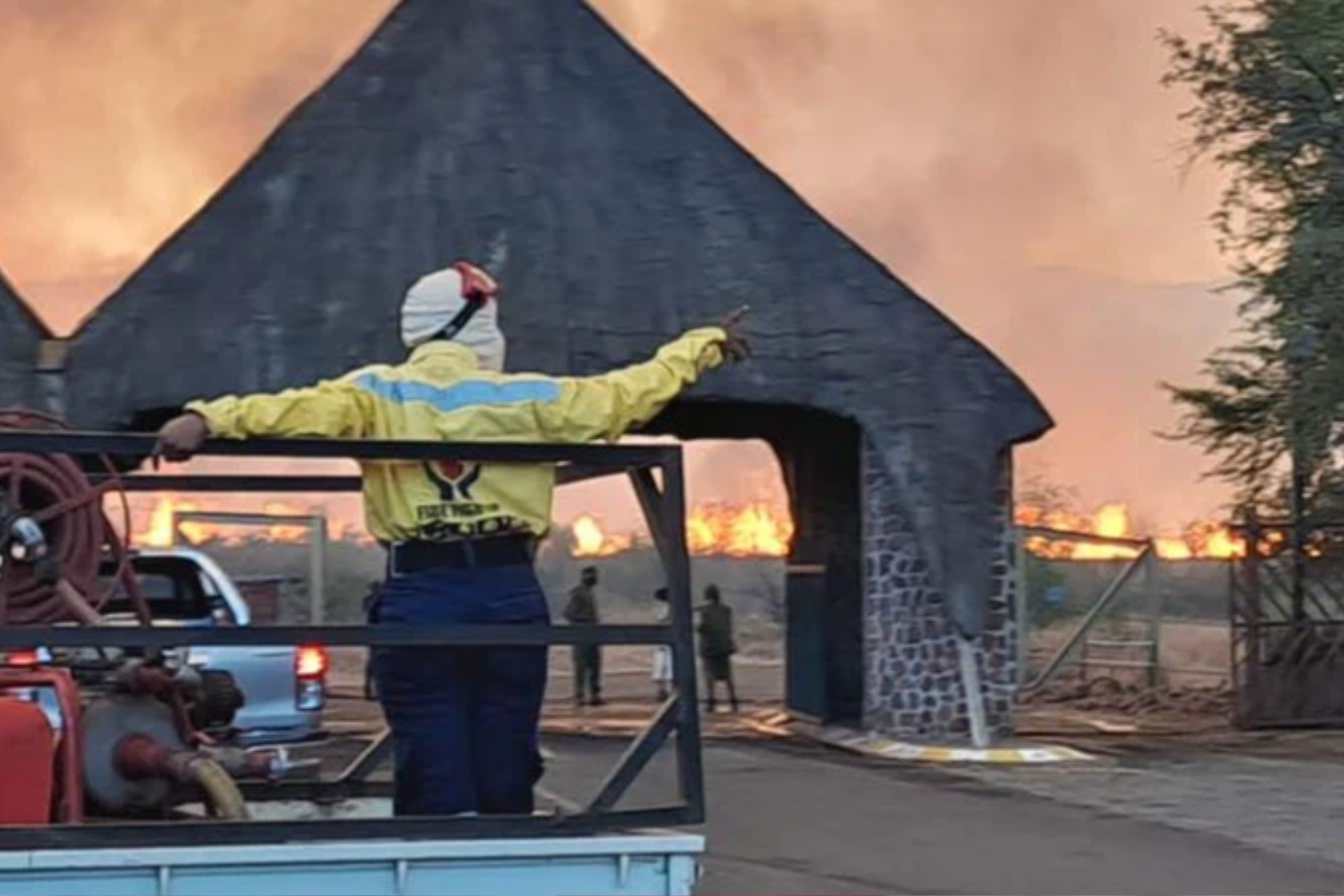 Pilanesberg resort fire