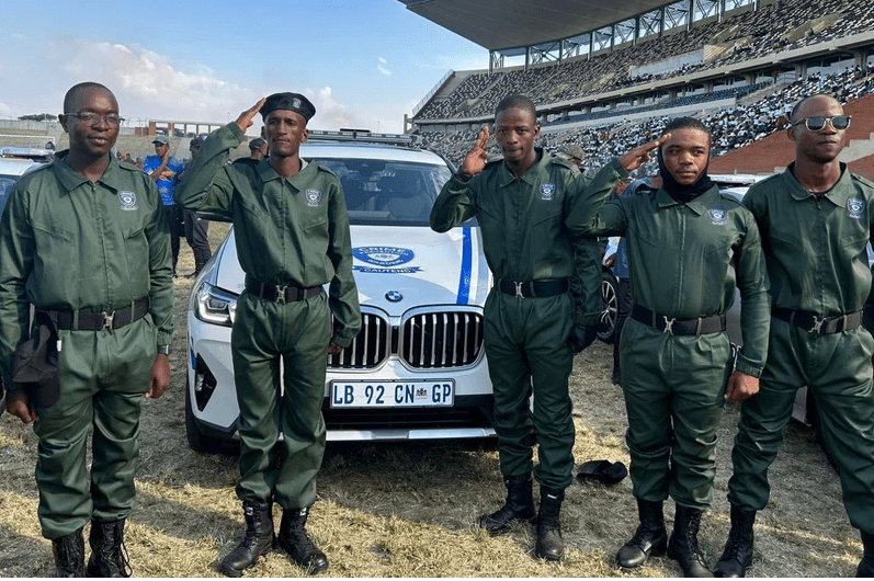 AmaPanyaza traffic officers