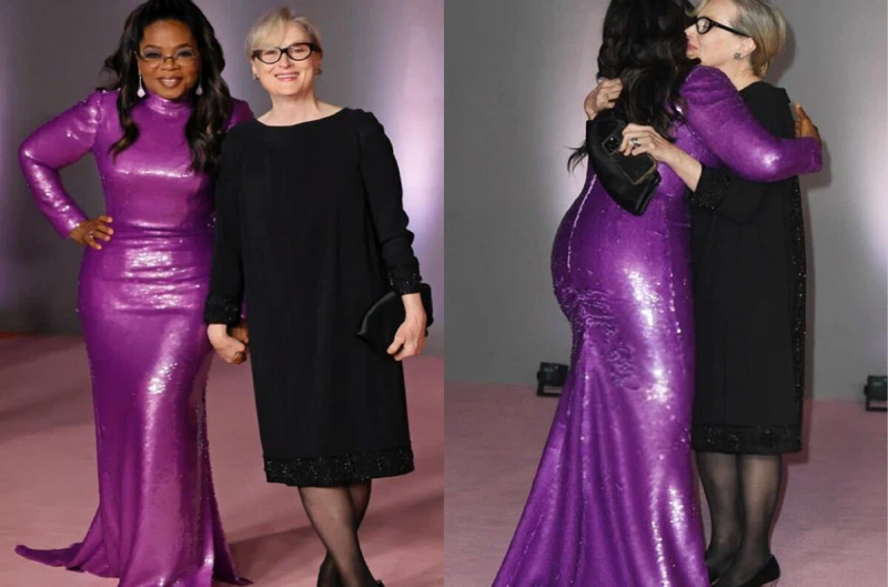 Meryl Streep and Oprah Winfrey