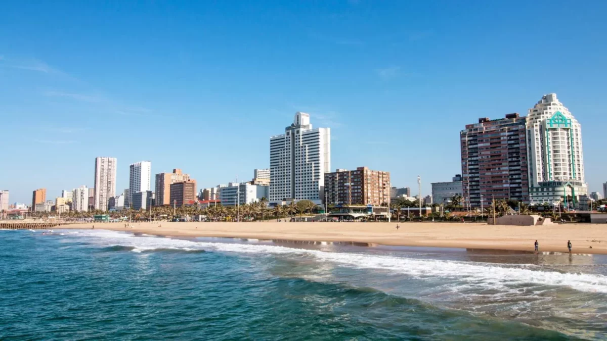 Three Durban beaches are currently closed for swimming.