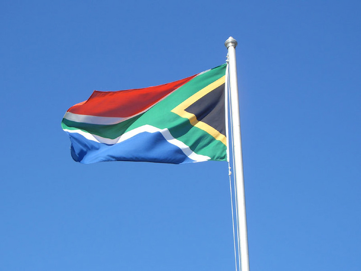 South Africa's national flag, using to accompany an article dealing with the country's provincial GDP south africa gdp