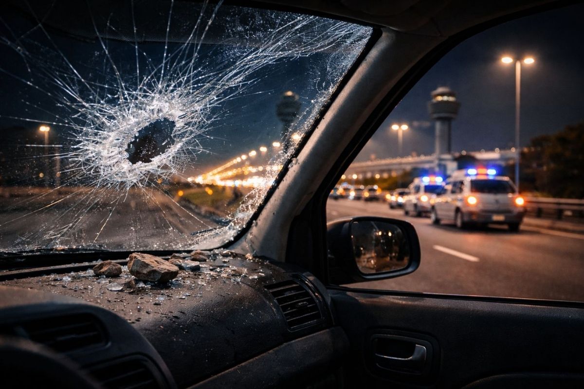 Stone-throwing cape town