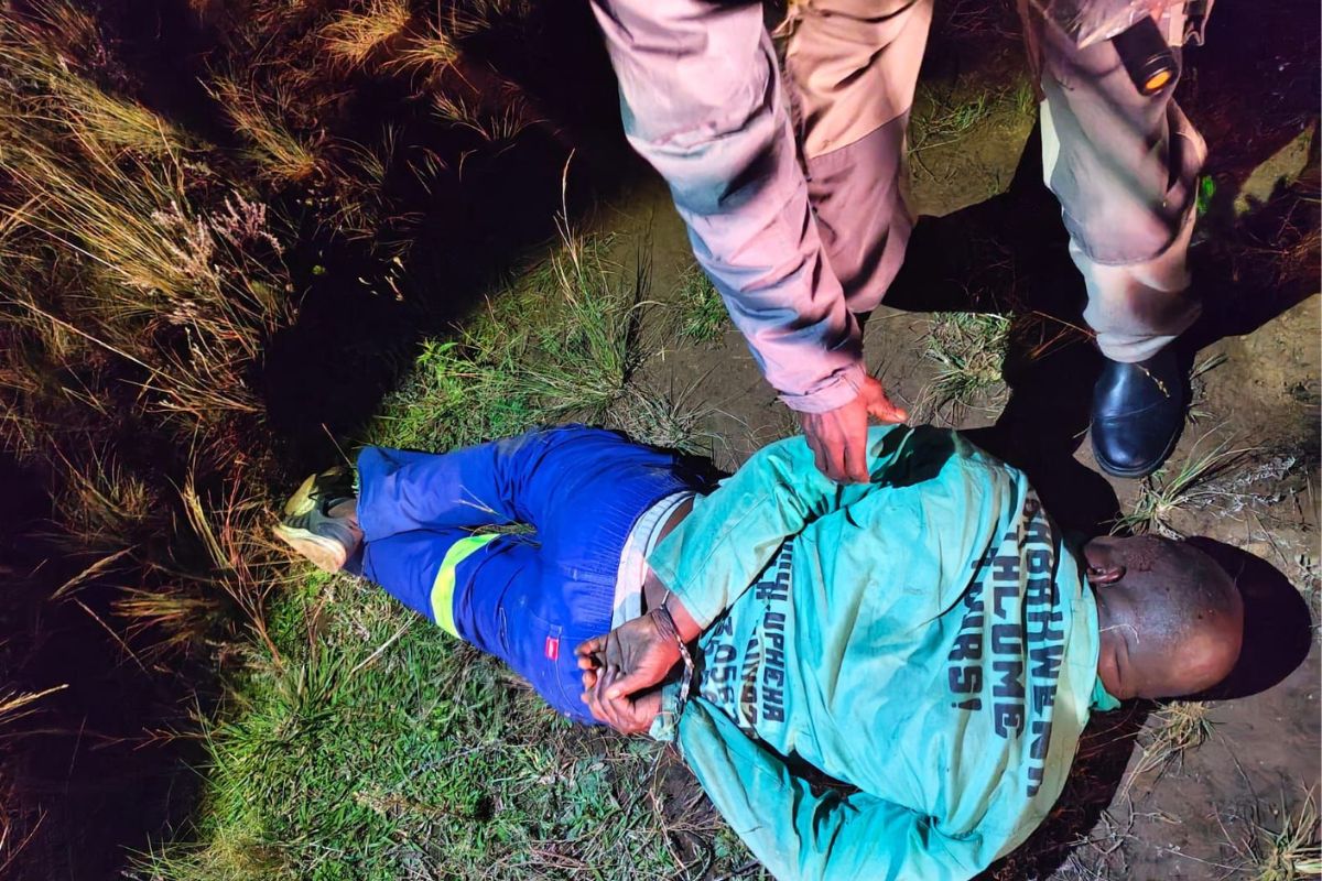 A major bust on illegal mining operations in Kaapsehoop leads to arrests of Zama Zamas and equipment seized.