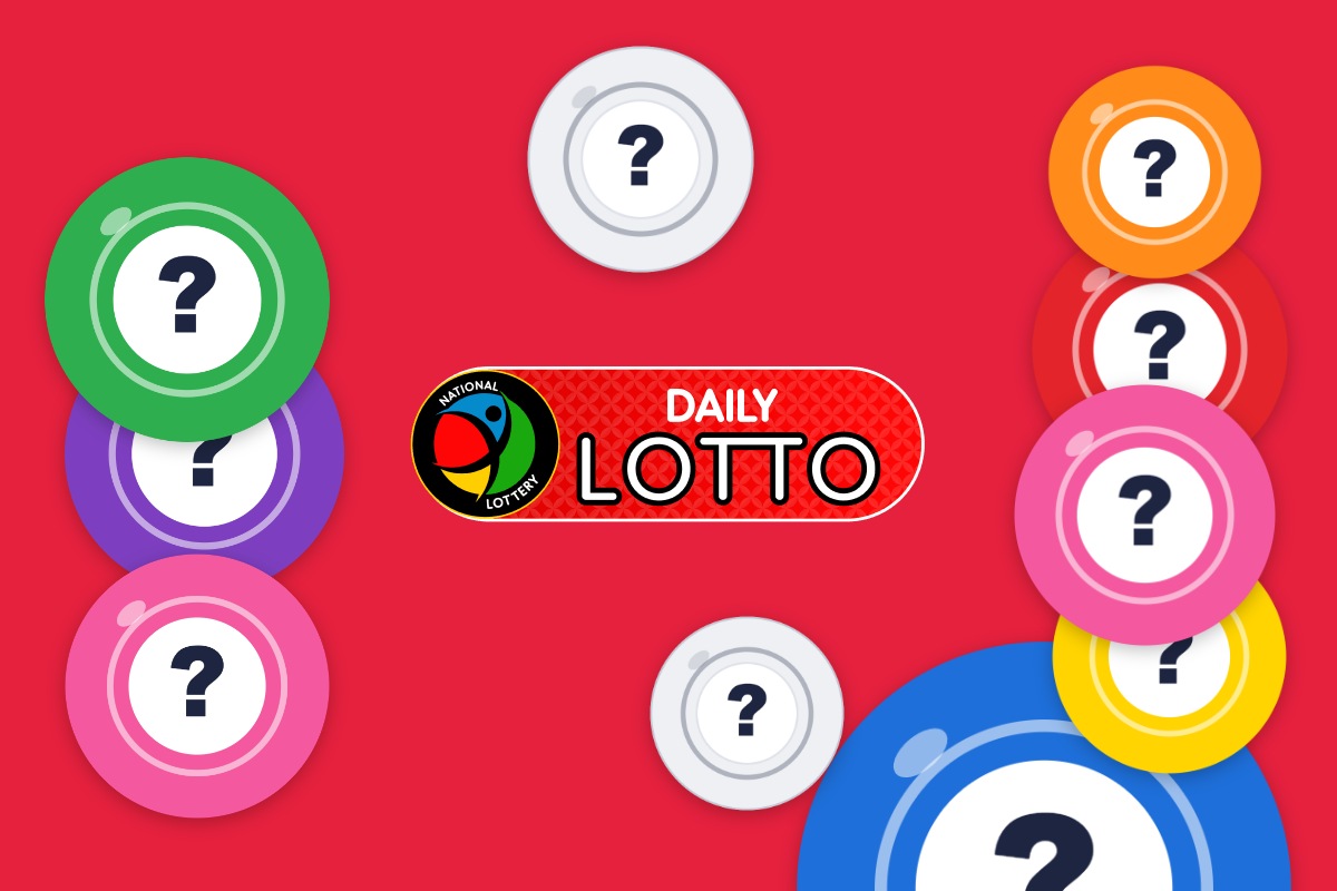 Daily Lotto Results lottery draw results for Saturday, 22 August 2026