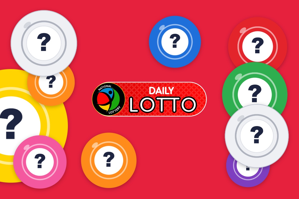 Daily Lotto Results lottery draw results for Tuesday, 25 August 2026