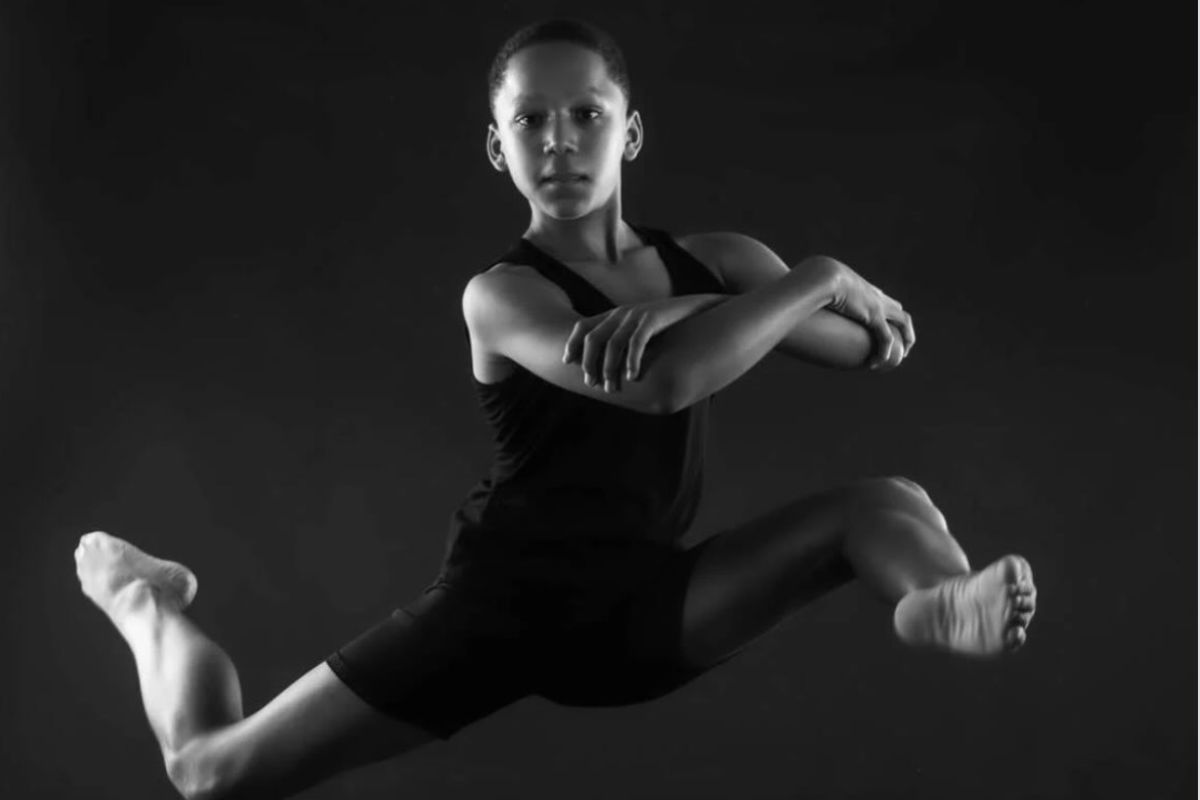 Strand ballet dancer Daniel Keyser rehearsing before New York trip.