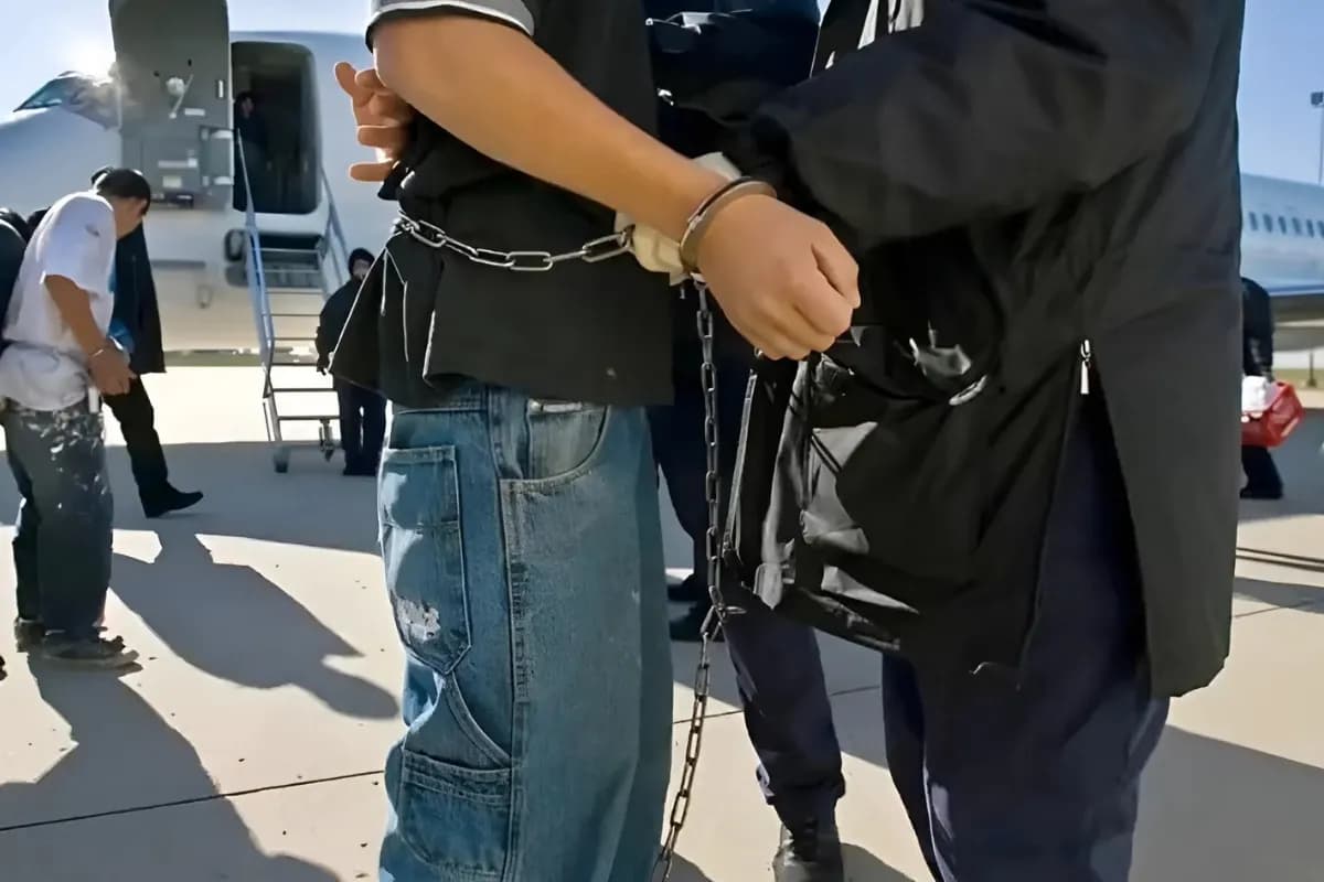 On 16 July 2025, the US deported five convicted criminals from Vietnam, Jamaica, Cuba, Yemen and Laos to Eswatini. This image accompanies an article titled 'South Africa's neighbour repatriates more United States deportees'