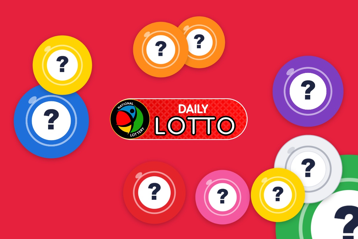 Daily Lotto Results lottery draw results for Tuesday, 15 September 2026