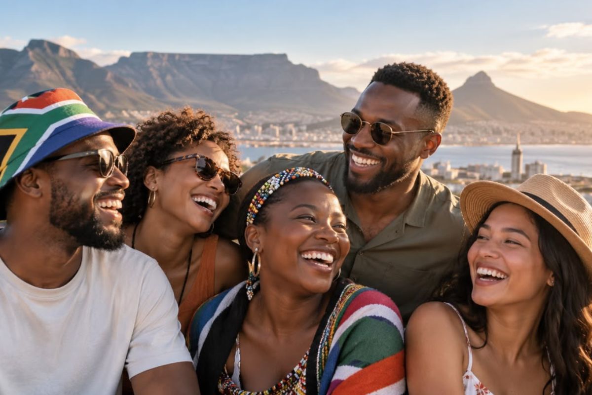 South Africa is a country that laughs loudly