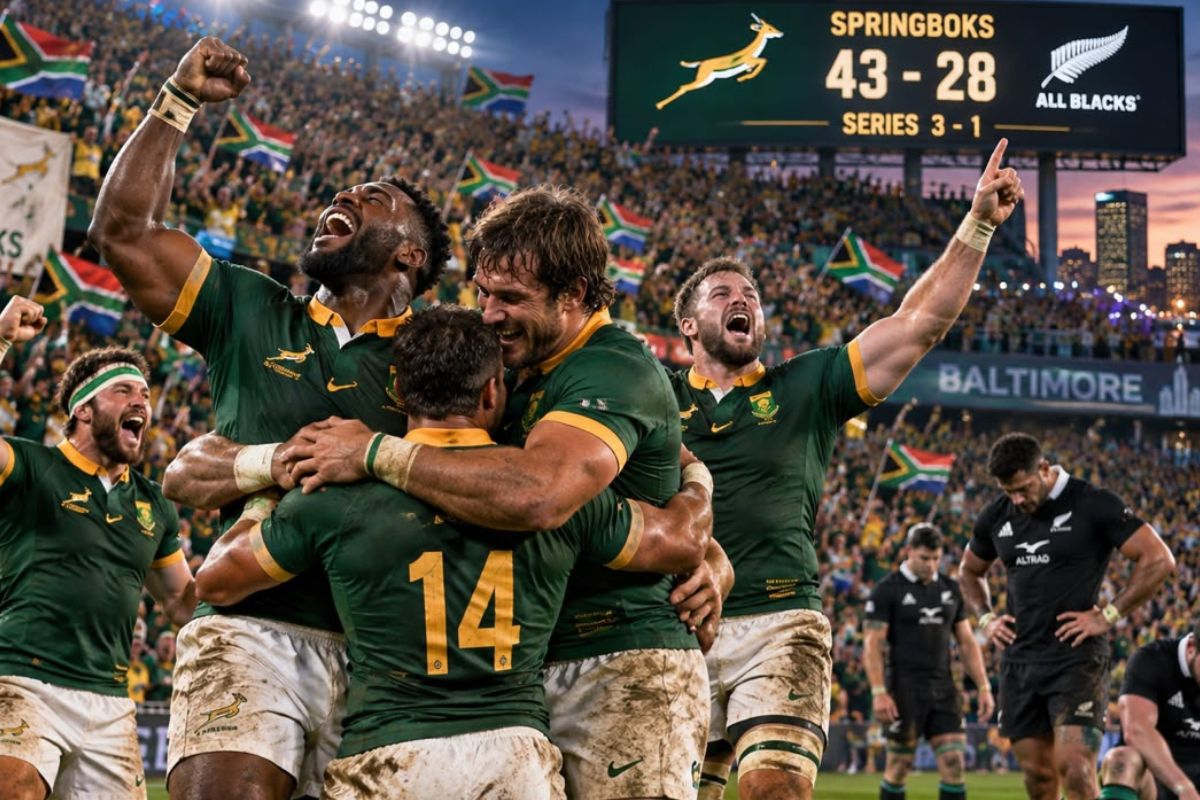 Springboks seal the series