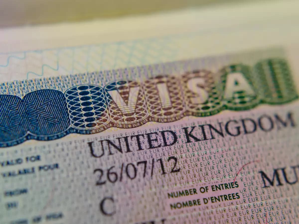 UK visa. This image accompanies an article titled 'UK visas: South African students face steep, new financial threshold'