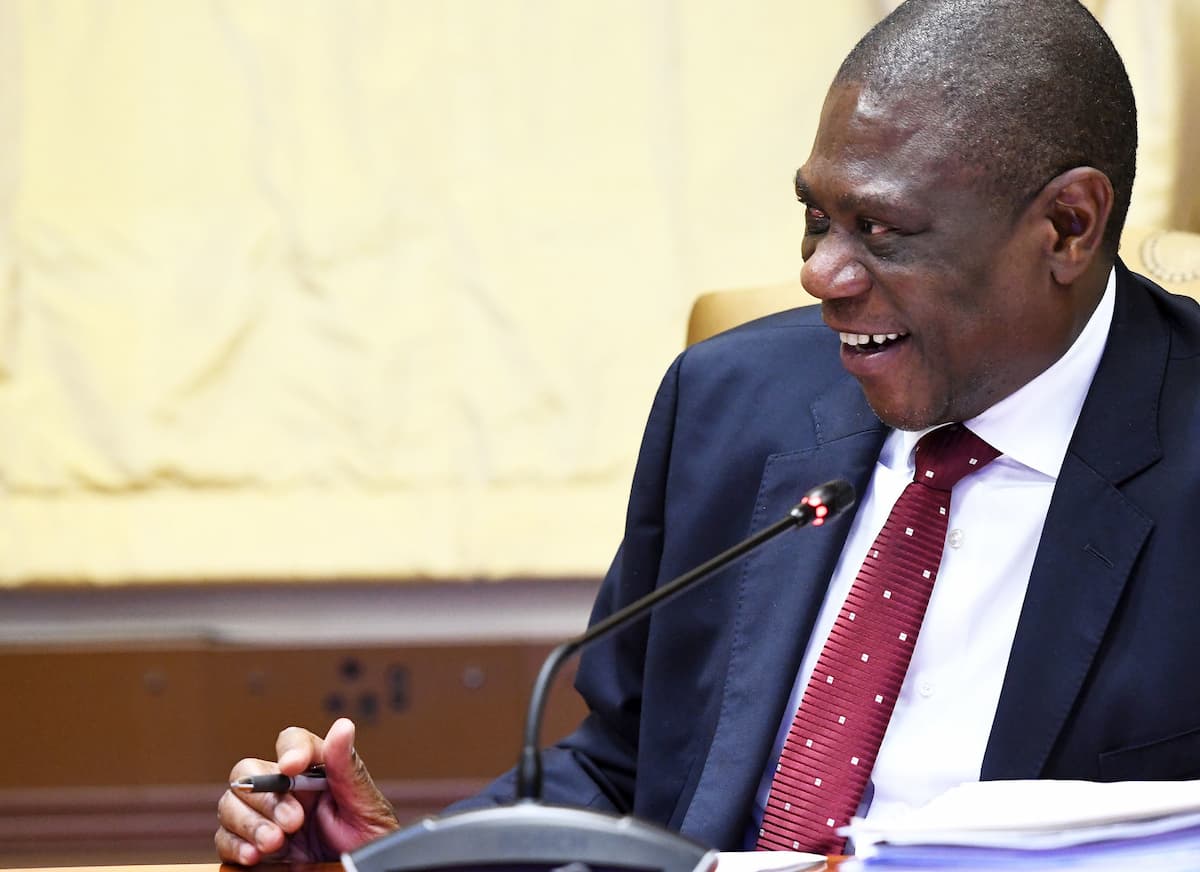 First sighting since July: Paul Mashatile reappears with Thabo Mbeki [photos]