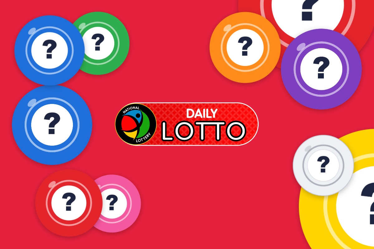 Daily Lotto Results lottery draw results for Wednesday, 14 October 2026