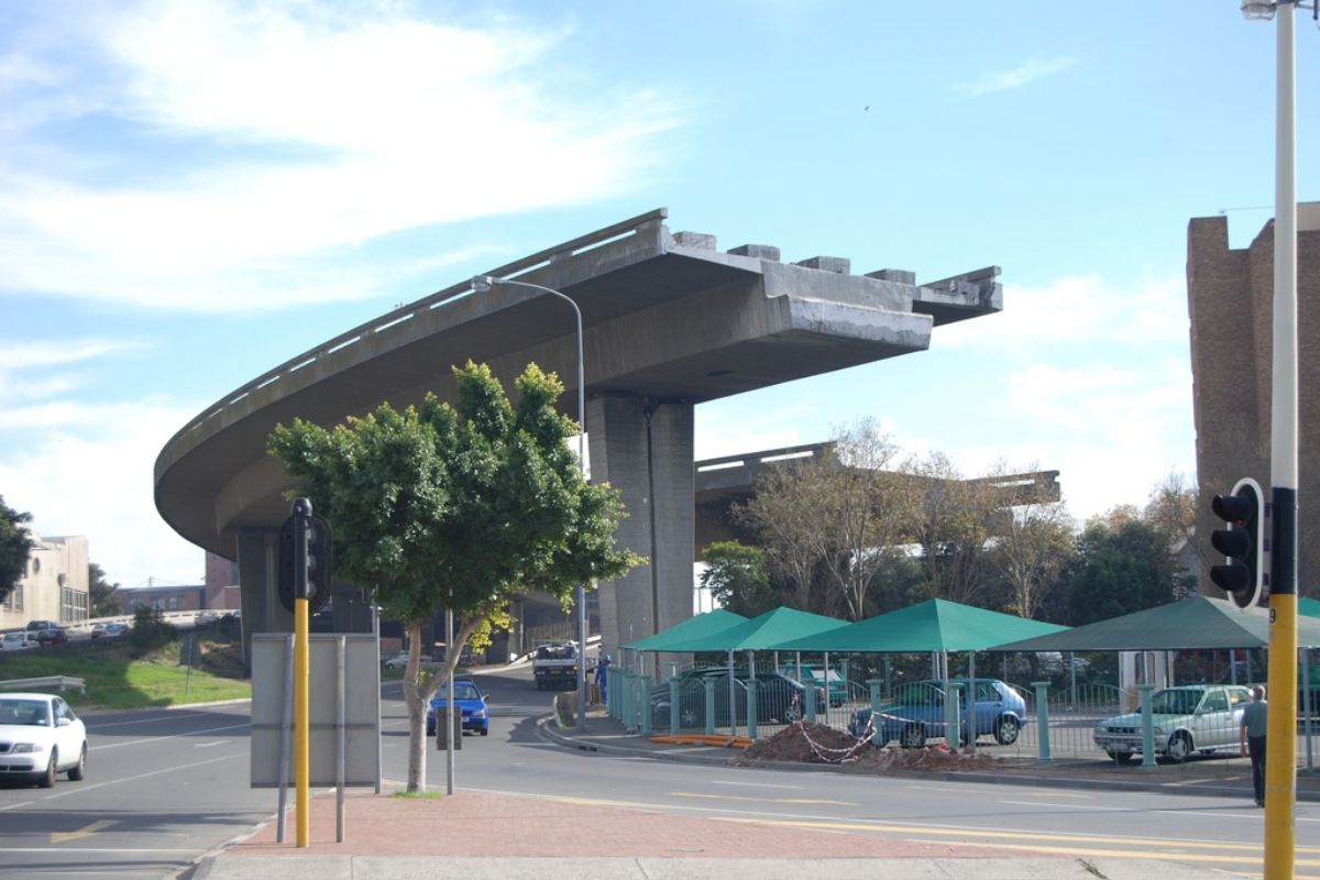 A Cape Town highway may finally lose its unfinished status as a new bridge, tunnel and neighbourhood reshape the Foreshore.